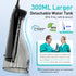 COSLUS Water Dental Flosser Teeth Pick C20(F5020E): Portable Cordless Oral Irrigator 300ML Rechargeable Travel Irrigation Cleaner IPX7 Waterproof Electric Flossing Machine for Teeth Cleaning
