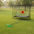 Golf Training Net With Ball Return And Ball Blanket, Large Golf Training Device With Carry Bag For Chipping and Swing, 305 x 244 cm