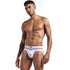 JOCKMAIL sexy men underwear jockstrap homme mens jockstrap underwear man thong jockstrap gay jock strap cotton Breathable white