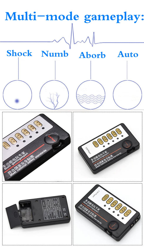 Electric Shock Nipple Clamps BDSM Bondage Labia Clip Clit/Penis Stimulator E-stim Massage Glove/Pad SM Roller Sex Toy For Couple