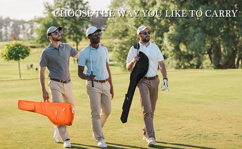 Golf Sunday Bag Golf Club Bag Mini Golf Bag Training Practice Golf Bag Travel Case Foldable