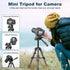 Mini Tripod for Camera, 25inch Aluminum Tabletop Camera Tripod, Portable Travel Tripod , for Cameras, Projectors, Spotting Scope
