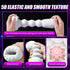 7 Thrusting & Vibrating Stimulation Modes Male Masturbator Cup Mens Realistic 3D Sleeve for Male Masturbation Penis Training 18+