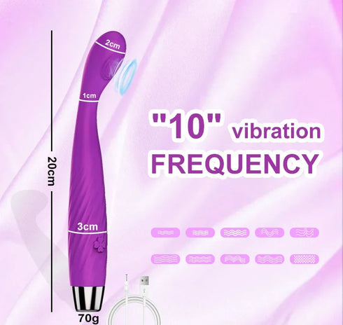 Powerful Beginner G-Spot Vibrator for Women 8 Seconds to Orgasm Finger Shaped Vibes Nipple Clitoris Stimulator Adult Sex Toys