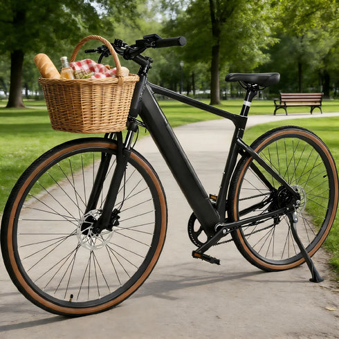YANGOR 250W Electric Bike, 28" Ultra-Light Frame, Long Range, city & Road Bicycle, Suitable for Both Men and Women E-bike CE EU