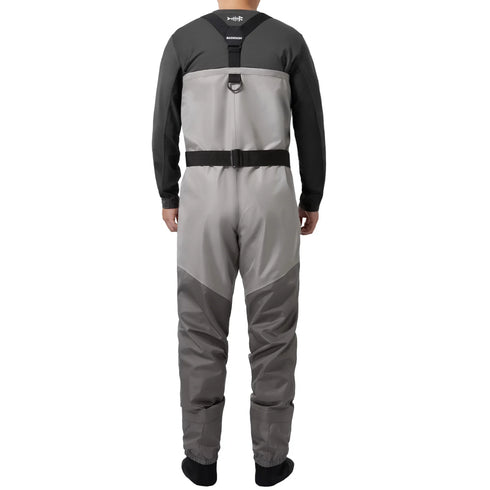 BASSDASH Fishing Wader Lightweight Stocking Foot FW08 Men’s Breathable Waders Waterproof Fly Fishing Chest