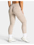 Teveo Tight-fitting Leopard-print Seamless Yoga Pants with Nude-skin High Elasticity Suitable for Fitness Running Pants
