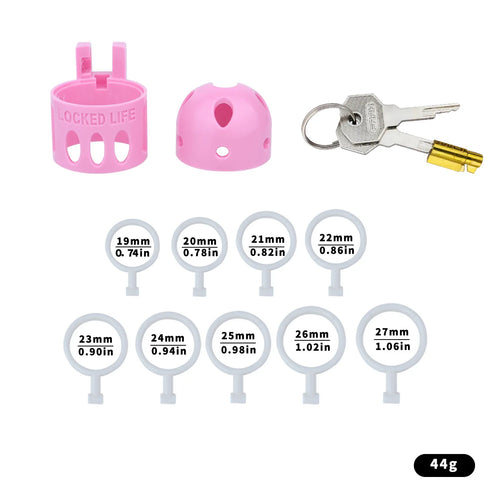 New Ringless Chastity Cage 5 Color Options Male Penis CB Lock Urethral Locking Device Sissy Device Breathable One-Piece Sex Toy