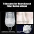7 Thrusting & Vibrating Stimulation Modes Male Masturbator Cup Mens Realistic 3D Sleeve for Male Masturbation Penis Training 18+