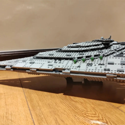 75190 1416pcs Large Building Block First Order Star Destroyer Birthday Christmas Gift Toy for Children and Adult Fast Shipping