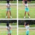 Solf Golf Multi-functional Swing Aid Power Stick Swing Trainer Soft Baton Training Power Whip Foam Swing Stick
