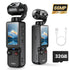 4K HD Video Recording Camera with 1.9" CMOS, USB Rechargeable, 180° Rotating Action Camcorder for Vlogging, Live Streaming