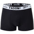 4/10 Piece Men's And Teenagers' Four Season Black Basic Versatile Elastic Waisted Underwear Boxer Shorts Plus Size Sport Shorts