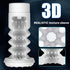 7 Thrusting & Vibrating Stimulation Modes Male Masturbator Cup Mens Realistic 3D Sleeve for Male Masturbation Penis Training 18+