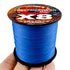 8 Strands Multifilament Fishing Lines Sea Wire Fly Carp Braided Line X8 Spinning Lure Fishing Cord for Bass 300m/500m 18lb-78lb