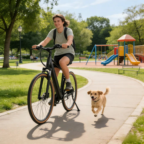 YANGOR 250W Electric Bike, 28" Ultra-Light Frame, Long Range, city & Road Bicycle, Suitable for Both Men and Women E-bike CE EU