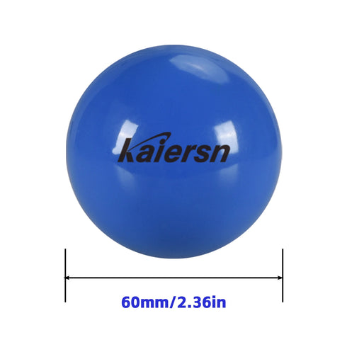 Kaiersn Colorful Park Golf Balls - 6cm/2.36in Durable Practice Balls for Outdoor Training, Kids & Adults (Multicolor Options)