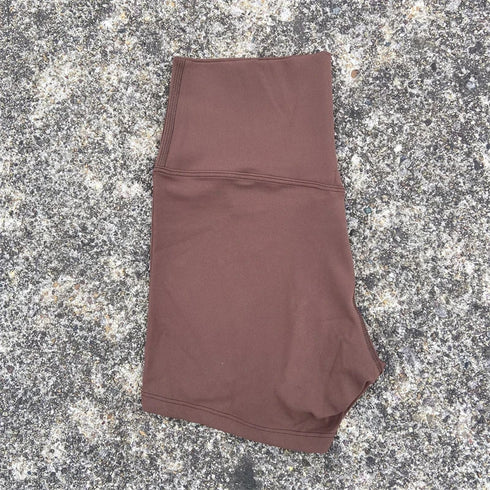 Sexy Solid Color Women Fitness Sport Short High Waist Athletic Yoga Short Leg Cycling Comprehensive Training Jogging Squat Proof