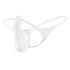 YAULAANG Sexy men's gloss gay underwear oily G-Strings thong Shiny low-waisted High Elasticity mens lingerie