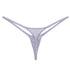 YAULAANG Sexy men's gloss gay underwear oily G-Strings thong Shiny low-waisted High Elasticity mens lingerie