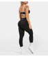 Teveo Tight-fitting Leopard-print Seamless Yoga Pants with Nude-skin High Elasticity Suitable for Fitness Running Pants