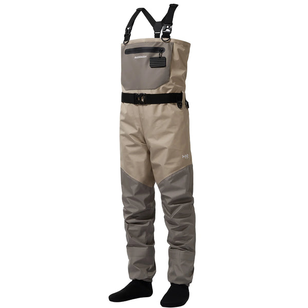BASSDASH Fishing Wader Lightweight Stocking Foot FW08 Men’s Breathable Waders Waterproof Fly Fishing Chest