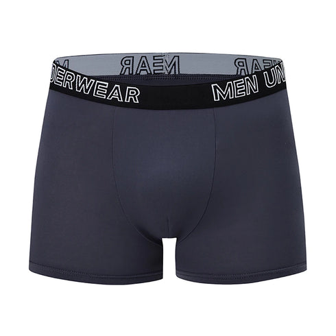 4/10 Piece Men's And Teenagers' Four Season Black Basic Versatile Elastic Waisted Underwear Boxer Shorts Plus Size Sport Shorts