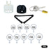 New Ringless Chastity Cage 5 Color Options Male Penis CB Lock Urethral Locking Device Sissy Device Breathable One-Piece Sex Toy