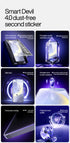 SmartDevil Dust-free Tempered Glass Film for Samsung S26 Ultra HD Clear Screen Protector for Samsung S25 S24 Anti-fingerprint