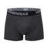 4/10 Piece Men's And Teenagers' Four Season Black Basic Versatile Elastic Waisted Underwear Boxer Shorts Plus Size Sport Shorts