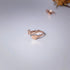 Personalized Custom Love Name Ring Fashion Valentine's Day Couple Rings Girlfriend Gift Heart Wedding Band Women's Jewelry