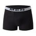 4/10 Piece Men's And Teenagers' Four Season Black Basic Versatile Elastic Waisted Underwear Boxer Shorts Plus Size Sport Shorts