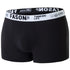 4/10 Piece Men's And Teenagers' Four Season Black Basic Versatile Elastic Waisted Underwear Boxer Shorts Plus Size Sport Shorts