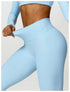 New Summer High Waist Sport Legging Women Stretch Gym Pants Women Running Workout Leggings Female Soft Tights Push Up Yoga Pants