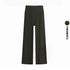 DRUR Women's High Waisted Capri 3/4 Length Yoga Leggings With Tummy Control Flare Pants for Gym Running Dance Clothes Summer New