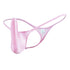 YAULAANG Sexy men's gloss gay underwear oily G-Strings thong Shiny low-waisted High Elasticity mens lingerie
