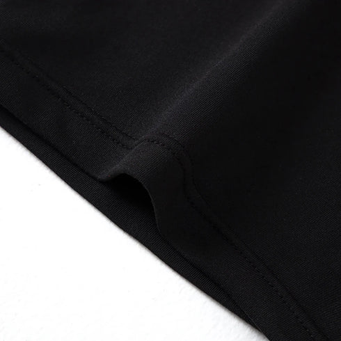 4/10 Piece Men's And Teenagers' Four Season Black Basic Versatile Elastic Waisted Underwear Boxer Shorts Plus Size Sport Shorts