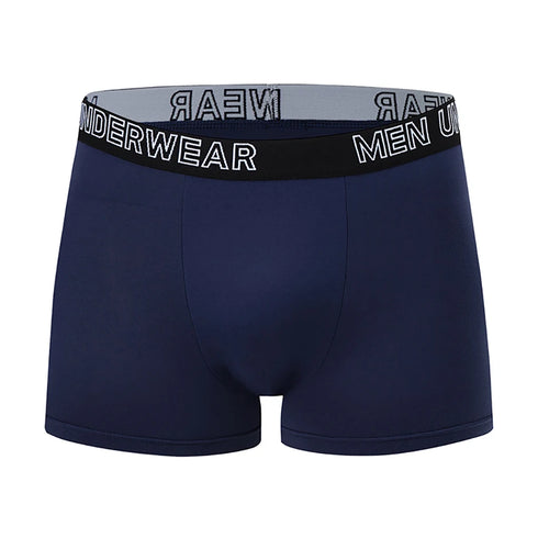 4/10 Piece Men's And Teenagers' Four Season Black Basic Versatile Elastic Waisted Underwear Boxer Shorts Plus Size Sport Shorts