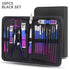 6-18pcs Set Professional Stainless Steel Manicure & Pedicure Kit Precision Nail Care with Travel Case with Nail Clipper Scissor