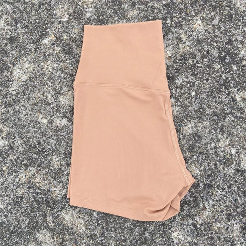 Sexy Solid Color Women Fitness Sport Short High Waist Athletic Yoga Short Leg Cycling Comprehensive Training Jogging Squat Proof