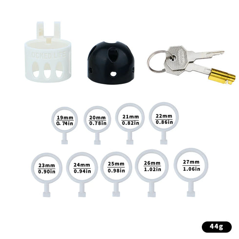 New Ringless Chastity Cage 5 Color Options Male Penis CB Lock Urethral Locking Device Sissy Device Breathable One-Piece Sex Toy