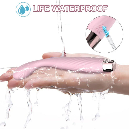 Powerful Beginner G-Spot Vibrator for Women 8 Seconds to Orgasm Finger Shaped Vibes Nipple Clitoris Stimulator Adult Sex Toys
