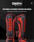 Professional Free Fighting Leg Protector with Foot Back Sanda Boxing Fighting Taekwondo Protective Equipment Adult and Children
