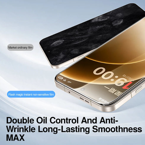 SmartDevil Dust-free Cabin Tempered Glass Film for OnePlus 15 Ace 6 HD Screen Protector for OnePlus Ace 5 Pro Anti-fingerprint