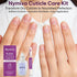 1/2set Nail Cuticle Care Kit,Nail Soften Oil Cuticle Remover for Gel Overgrown Cuticles Soften Eliminating Exfoliant for Nails