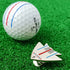 1pc Golf Putting Alignment Aiming Tool Ball Marker With Magnetic Hat Clip Aircraft pattern,Golf Training Accessories,For Golfer