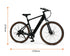 YANGOR 250W Electric Bike, 28" Ultra-Light Frame, Long Range, city & Road Bicycle, Suitable for Both Men and Women E-bike CE EU