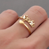 Personalized Custom Love Name Ring Fashion Valentine's Day Couple Rings Girlfriend Gift Heart Wedding Band Women's Jewelry