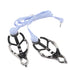 Electric Shock Nipple Clamps BDSM Bondage Labia Clip Clit/Penis Stimulator E-stim Massage Glove/Pad SM Roller Sex Toy For Couple