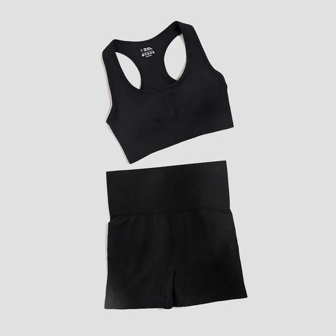WAREBALL 2/3/4pcs Seamless Yoga Set Gym Clothes Sportswear Yoga Suits For Women Fitness Set Tracksuits Sports Bra Gym Leggings